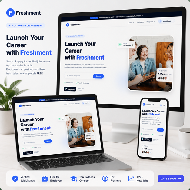 Freshment – India’s Fresher Job Portal