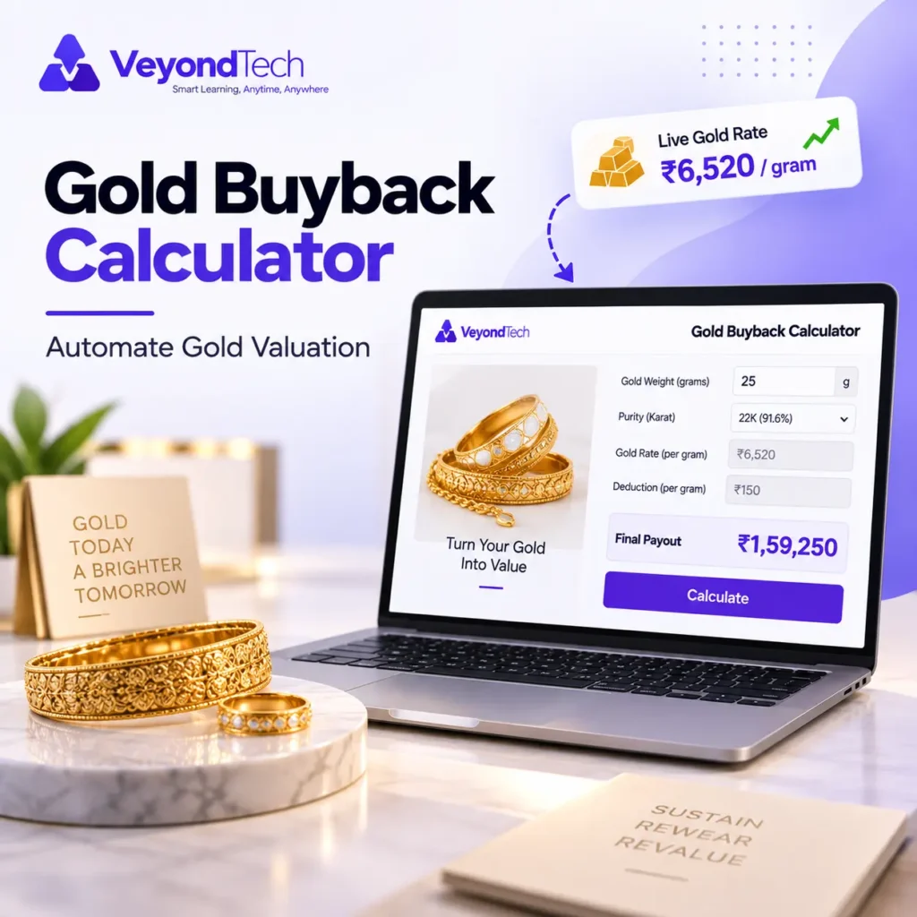 Gold Buyback Calculator for Jewelry Stores
